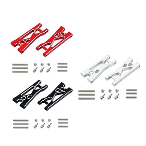 RC Rear Lower Swing Arm Pair Suspension Arms Aluminum Alloy Metal Chassis Parts - Picture 1 of 18