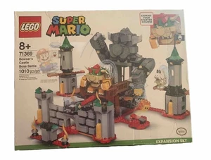 LEGO 71369 Super Mario Bowsers Castillo Jefe Batalla Retirado Bolsas Completas Sin Abrir - Imagen 1 de 8