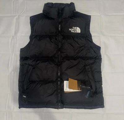 The North Face Black 1996 Retro Nuptse Down Vest - Image 1 of 4