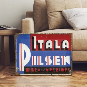 Vintage Style Italian Birra Godfather Sign - Picture 1 of 4