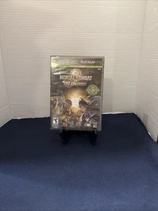 Mortal Kombat vs. DC Universe - Platinum Hits (Xbox 360, 2009) CIB con manuale - Foto 1 di 4
