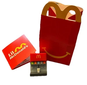 2025 McDONALD'S Lil Mcdonalds giocattolo in miniatura per bambini HAPPY MEAL - Foto 1 di 5