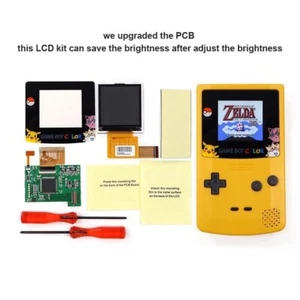 Kit Pantalla LCD Retroiluminación Alta Luz Game Boy Color GBC 5 Niveles Brillo. - Imagen 1 de 7