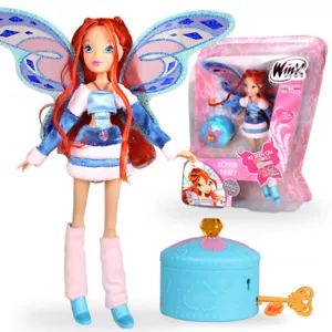 Winx Club Lovix Bloom Fairy Doll action figure bambola moda ragazze festa giocattoli - Foto 1 di 2