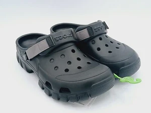 Zueco deportivo Crocs todoterreno, negro/grafito, ¡talla EE. UU. 7 y mujer 9!... - Imagen 1 de 8