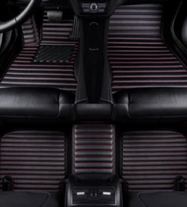 Car Floor Mat For Ford Explorer F150 Full Cab Fiesta Auto Liner Waterproof Mats - Foto 1 di 20