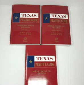 Criminal Practice and Procedure 2018 Ed(Texas Practice Guide) 3 VOLUME SET - NEW - Bild 1 von 6