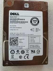 H8DVC 0H8DVC Dell ST9300653SS 9SW066-150 2.5" 300GB 15K 6G SAS HARD DRIVE - Picture 1 of 2