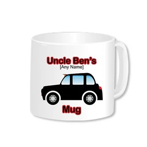 Taza Taxi Personalizada Londres Cabina Negra Jumbo 20 OZ Novedad Conductor Regalo Recuerdo - Imagen 1 de 4