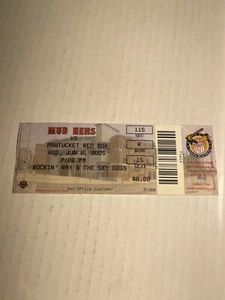 6-8-05 Pawtucket Red Sox vs Toledo Mud Hens Fifth Third Field Ticket Stub - Picture 1 of 1