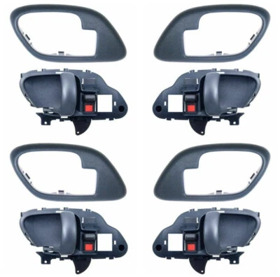 NUEVO 8 piezas Juego de manijas de puerta interior interior con biseles AZUL para camioneta Chevy GMC 95-99 Foto 1 de 4