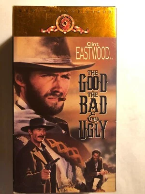 THE GOOD THE BAD AND THE UGLY CLINT EASTWOOD VHS 2 TAPE BOX SET MGM/UA 1990 - Image 1 of 3