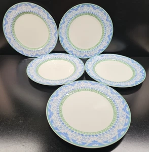 5 Villeroy & Boch Perugia Azur Speiseteller Set Vintage elegant Blumen Teller Set - Bild 1 von 24
