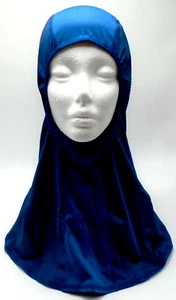 Nike Pro Hijab Para Mujer M/L UV Contorneado Azul Valeriana - Imagen 1 de 6