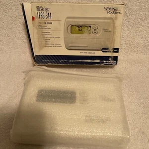 Termostato de pared Rodgers blanco 1F86-344 calor frío no programable de una sola etapa - Imagen 1 de 7