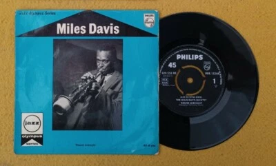 MILES DAVIS QUINTET " ' ROUND MIDNIGHT " RARE SUPER UK ORIGINAL PHILIPS EP - Image 1 of 4