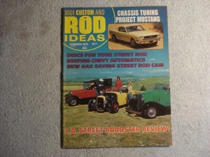 1001 Custom and Rod Ideas 1974 June Summer VINTAGE Hot Rods and Custom Cars - Picture 1 of 1