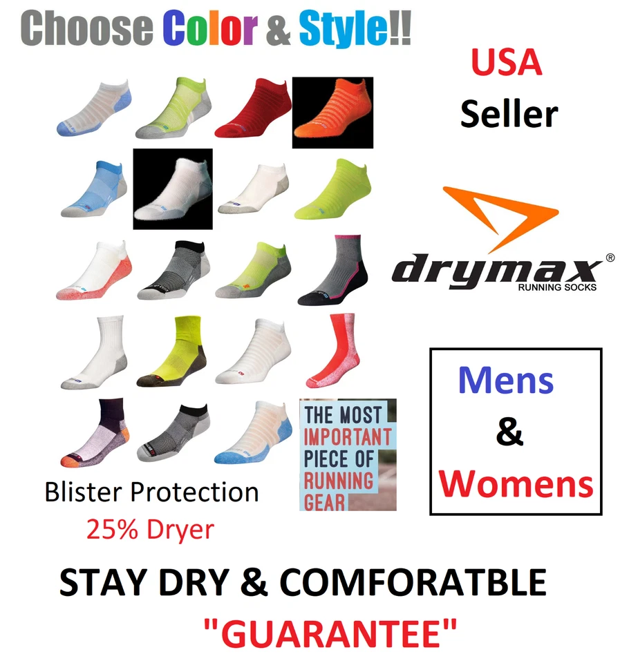 Calcetines de running Drymax todas las tallas y colores protección contra ampollas permanencia "garantía seca" Foto 1 de 1