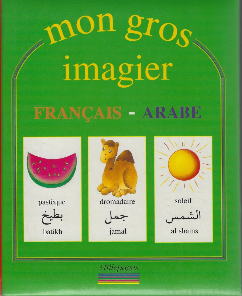 Mon Gros Imagier Français-Arabe / French-Arabic Visual Dictionary for Children - Image 1 of 1