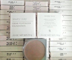Mary Kay Crème-to-Powder Foundation .35oz Each ~Choose Your Shade!~ Vintage-New - Picture 1 of 19