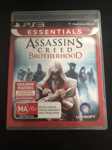 Assassins Creed Brotherhood PS3 PlayStation 3 With Manual Free Postage - Picture 1 of 6