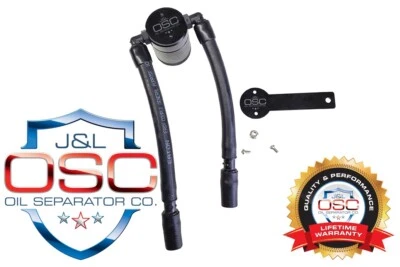 J&L OSC Oil Separator Fits 2013-2020 Ford Fusion 1.5L EcoBoost Passenger Side - Изображение 1 из 2
