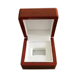 High grade Wood Jewelry Case Engagement Ring Boxes Rings Gift Box - Picture 1 of 6