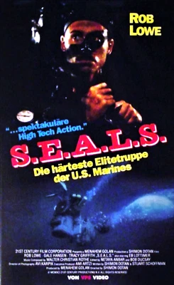 S.E.A.L.S.  * FSK  ab 18 Jahren * ERSTAUFLAGE ~ großes  Verleihcover * Rob  Lowe - Bild 1 von 4