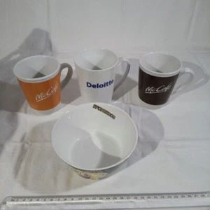 Konvolut Spongebob Porzellan Schale mit drei anderen Tassen - Bild 1 von 10