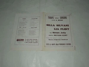 SILLA SILVANI-LIA FLIRT-PASQUALE FRUSTACI-LES SISTERS JOLLY-TROUPE DI C.A. BIXIO - Picture 1 of 2