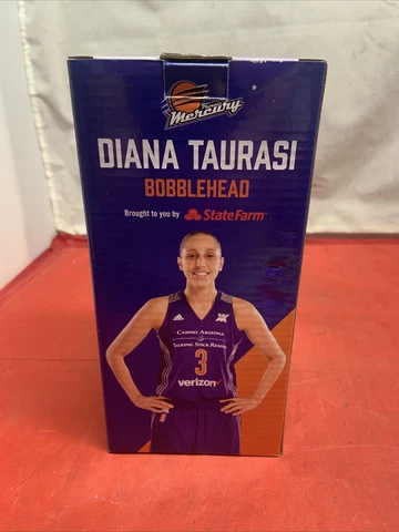 PHOENIX MERCURY DIANA TAURASI BOBBLEHEAD 20 SEASONS 2016 NEW Cover