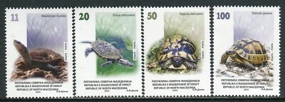 451 - NORTH MACEDONIA 2024 - Fauna - Turtles - MNH Set - Image 1 of 2