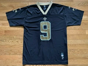 NFL New Orleans Saints Drew Brees #9 jersey Reebok Youth Sz XL (18-20) - Picture 1 of 3
