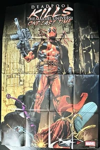 Deadpool Kills The Marvel Universe One Last Time #1 2025 Promo Poster 24x36 Fold - Picture 1 of 1