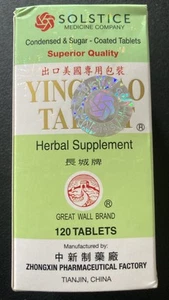 Yinchiao Herbal Tablets - Superior Quality (120 Tablet Bottle) by Solstice - Picture 1 of 5