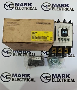 HYUNDAI ELECTRIC HGC100 22NS MAGNETIC CONTACTOR 100A VOLTAGE 440VAC FAST SHIP - Picture 1 of 9