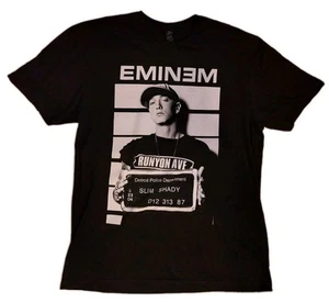 T-shirt concerto Eminem Runyon Ave taglia L buone condizioni - Foto 1 di 4