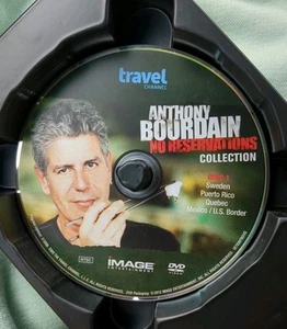 Anthony Bourdain: No Reservations Collection (DVD, 2012, 9-Disc Set) OOP HTF - Picture 1 of 9