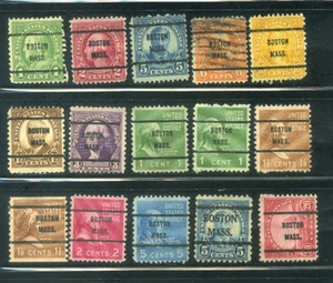 US Precancel Boston Massachusetts Collection JK336 - Picture 1 of 1