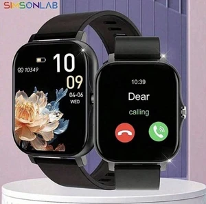 Smart Watch Bluetooth Fitness Tracker - Ios And Andriod Compatible - Picture 1 of 6