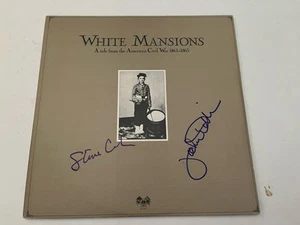 Ozark Mountain Daredevils Firmado White Mansions LP BAS Garantizado Steve & John - Imagen 1 de 1