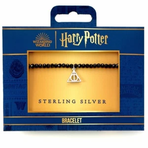 Harry Potter Kristallarmband mit Sterlingsilber Heiligtümer des Todes Charm - Bild 1 von 2