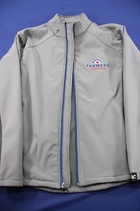 Chase Authentics NASCAR Jacket #5 Zip Up Gray Size Large - Picture 1 of 8