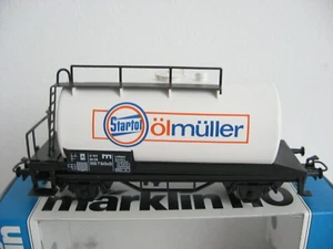 LA161* Märklin H0 87705 Kesselwagen "ölmüller Startol" Sondermodell Selten!! - Picture 1 of 3