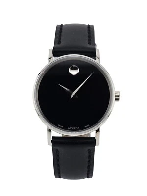 Reloj suizo de cuero para mujer Movado Museum Classic 0607317 - Precio de venta $895 Foto 1 de 3