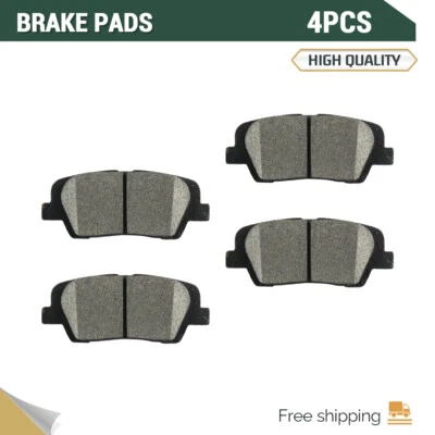 Pastillas de freno de disco traseras de cerámica para Hyundai Santa Fe Sport XL Kia Sorento 2017 2018 Foto 1 de 4