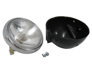 HONDA CB125 CB175 MT125 MT250 XL250 HEAD LIGHT LAMP + CASE (C) - Picture 1 of 9