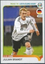 PANINI ROAD TO UEFA EURO 2020-#122-GERMANY-JULIAN BRANDT