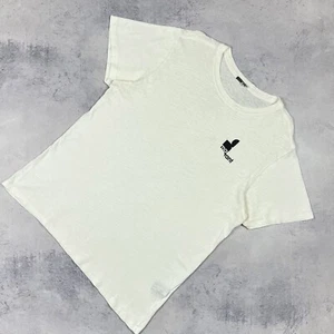 Luxus Isabel Marant Classic Logo Kurzarm T-Shirt Herren Größe M Weiß - Bild 1 von 11