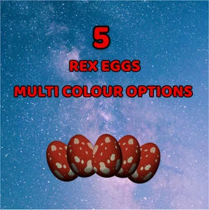 Top Stat Rex Eggs - Multi Colours - Ark Survival Ascended PVE - Picture 1 of 15